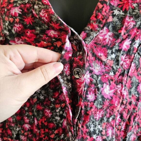 Torrid Harper Pullover 3/4 Sleeve Tunic Blouse - Picture 2 of 10